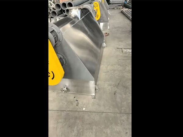 粉料防堵型V型料倉試機(jī)完成明天發(fā)貨！